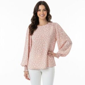 Vine and Love pink top size large